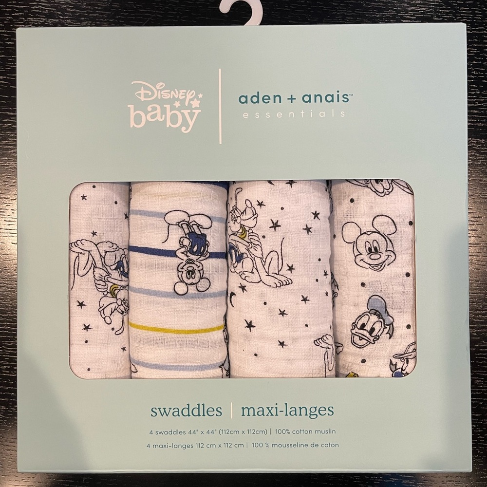 Aden + Anais essentials, Disney baby swaddles